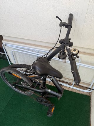Bicicleta Plegable Negra