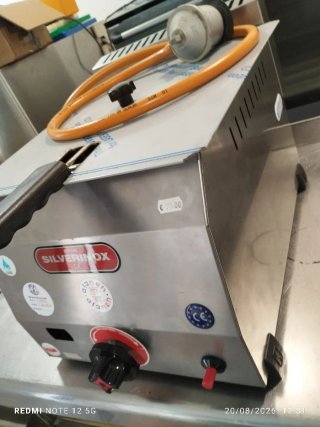 Freidora a gas Silverinox