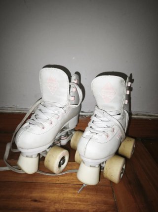 Patines 4 Ruedas Oxelo Blancos