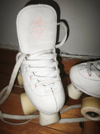 Patines 4 Ruedas Oxelo Blancos