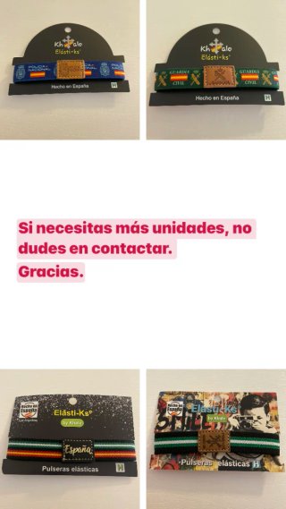 Pulsera Policía Nacional Khalo Elásti-ks