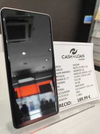 Xiaomi Redmi Note 13 Pro+ 5G 512GB Blanco