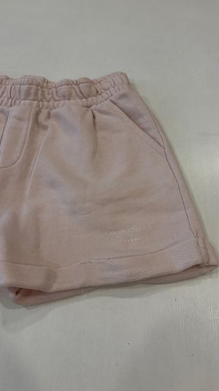 Pantalón Corto Pepe Jeans Niña Talla 10 Rosa