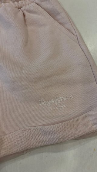 Pantalón Corto Pepe Jeans Niña Talla 10 Rosa