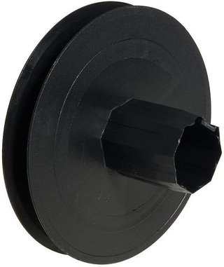 Disco Persiana Plastico Espiga Metalica 136x40 mm.