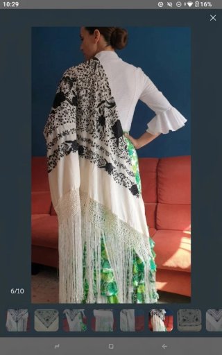 Mantón de Manila 140x140cm
