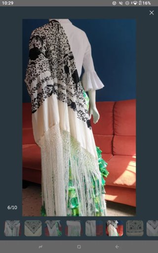 Mantón de Manila 140x140cm