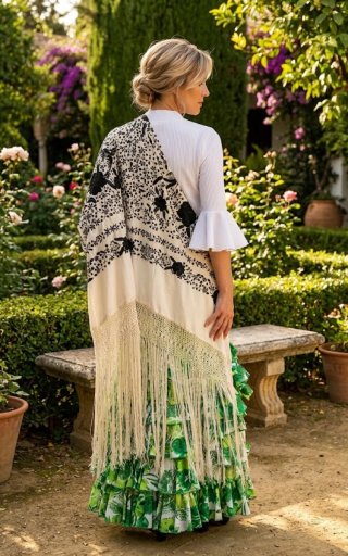 Mantón de Manila 140x140cm