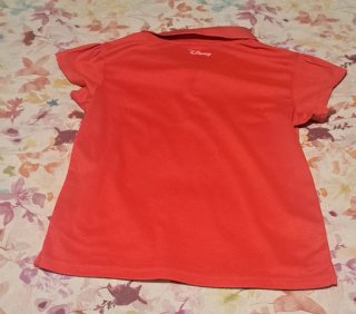 Camiseta Polo Minnie Tenis Talla 12A