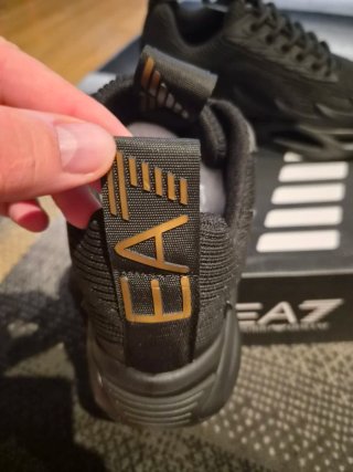 Zapatillas Emporio Armani Talla 40 Negro/Oro