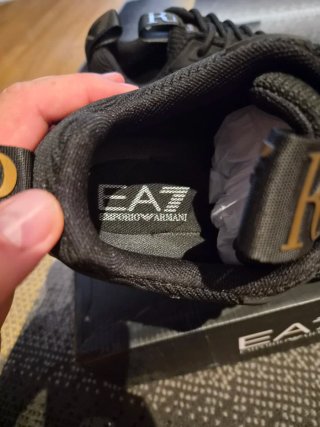 Zapatillas Emporio Armani Talla 40 Negro/Oro