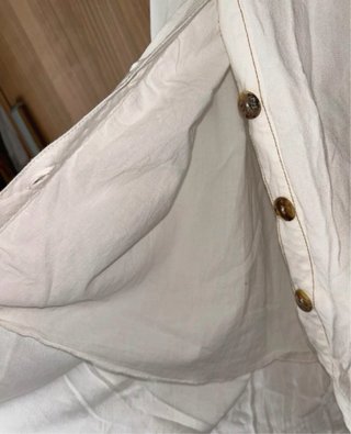 Vestido / sobrecamisa /chaleco lino de Zara