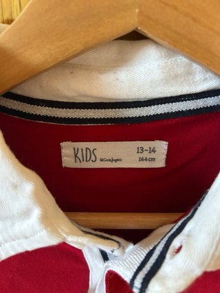 Polo Rugby Rojo, Blanco y Azul