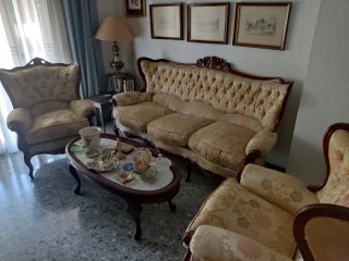 Conjunto Sofá retro
