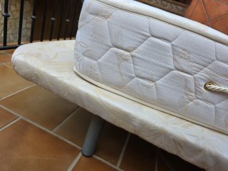 Colchón y somier 135cm
