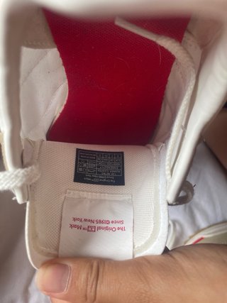 Zapatillas Tommy Jeans Rojas y Blancas
