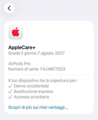 Cuffie Apple- con cancellazione rumore- originali
