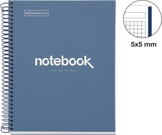 Miquelrius - Cuaderno A5, Notebook Emotions, 80 Hojas 90 g/m²