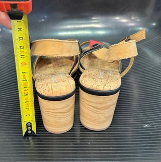 Sandalias Doctor Cutillas Beige y Rojo