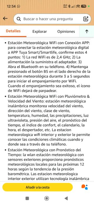 Estación Meteorológica Digital