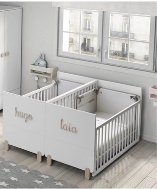 Cuna gemelar ROS Duo Plus convertible