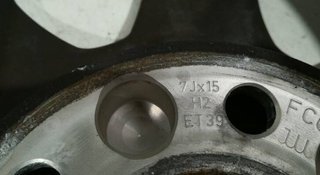 8e0601025 llanta audi a4 cabrio (8h) * 133337