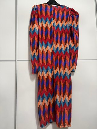 Vestido estampado geométrico talla S/M