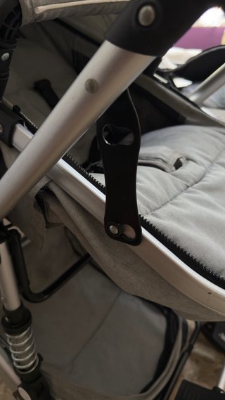 Carrito de bebé 3 en 1 gris