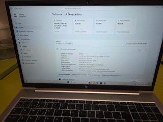 NOTEBOOK HP 850 G7 32GB RAM 500GB SSD  PERFECTO