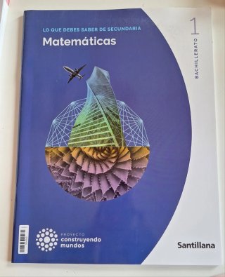Cuadernillo Matemáticas 1⁰ Bachillerato