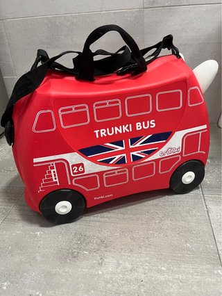 Maleta Trunki Bus Roja – Ideal para viaje