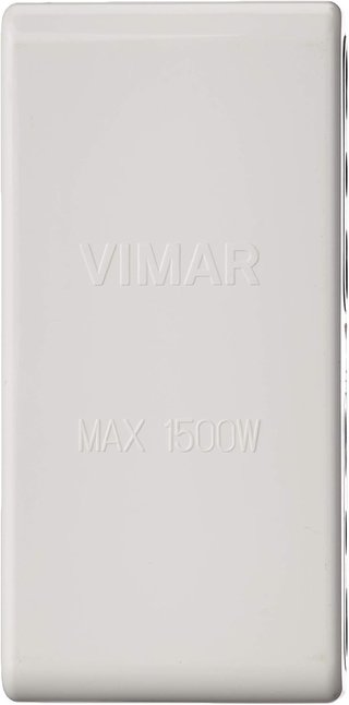 Vimar - Adaptador de enchufe Schuko + 4 tomas 10/16, Blanco