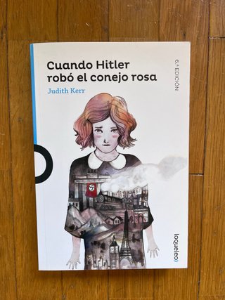 Libro “Cuando Hitler robó el conejo rosa”