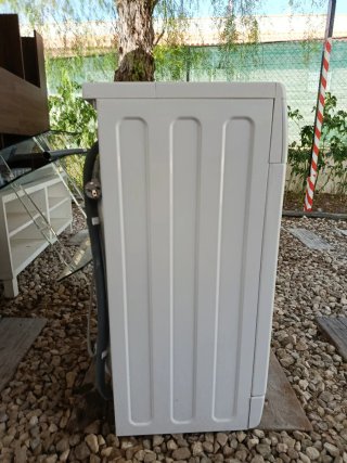 Lavadora Hisense Carga Frontal Blanca