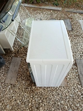 Lavadora Hisense Carga Frontal Blanca