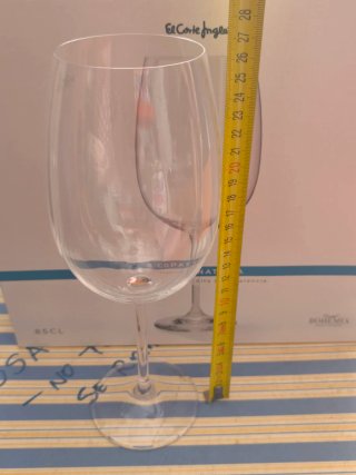 6 Copas Bohemia Natalia 85cl