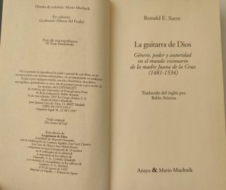 La guitarra de Dios por Ronald E. Surtz