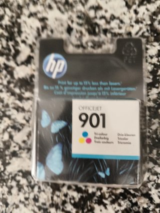 Cartucho HP Officejet 901 Tricolor