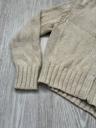 Cárdigan Green Coast Beige Algodón