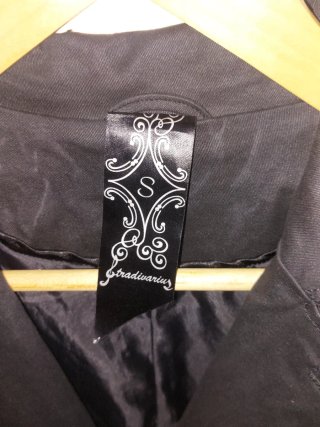 Americana negra Talla S