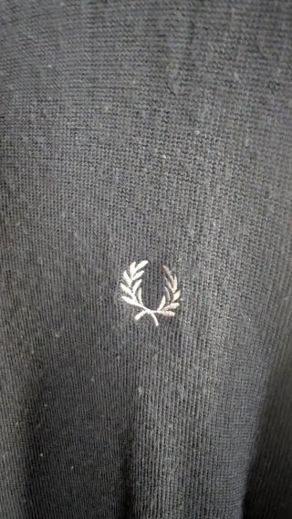 Chaleco Fred Perry Negro Talla L