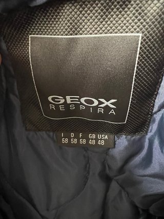 Chaqueta Geox Hombre Talla 58 Gris