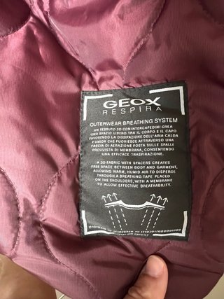 Chaqueta Geox Hombre Talla 58 Gris