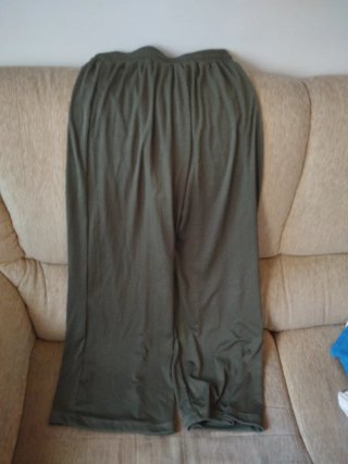 Pantalón ancho verde Shein talla S