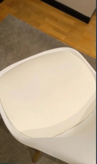 Silla estudio blanca moderna nueva