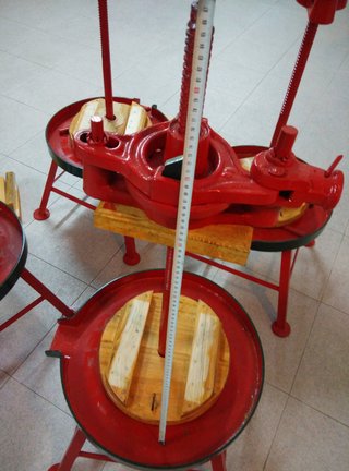 Mini almazara doméstica