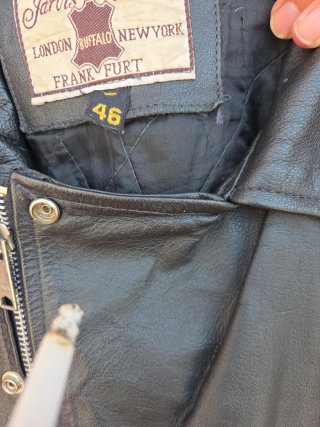 Chaqueta de cuero Jarvis Bond Talla 46
