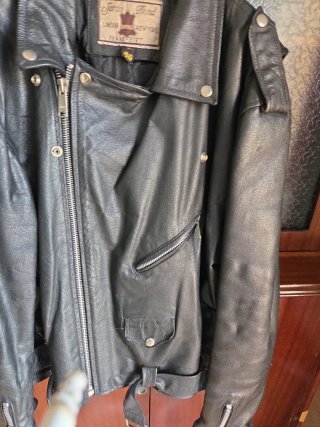 Chaqueta de cuero Jarvis Bond Talla 46