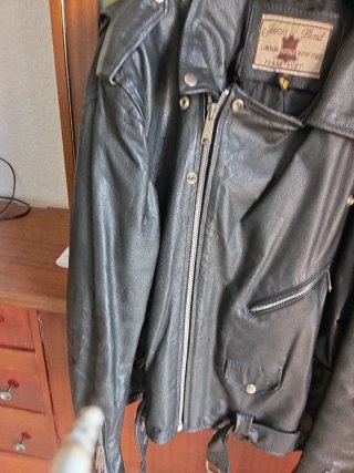 Chaqueta de cuero Jarvis Bond Talla 46