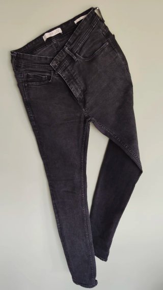 Lote 2 Vaqueros Skinny Negro Hombre